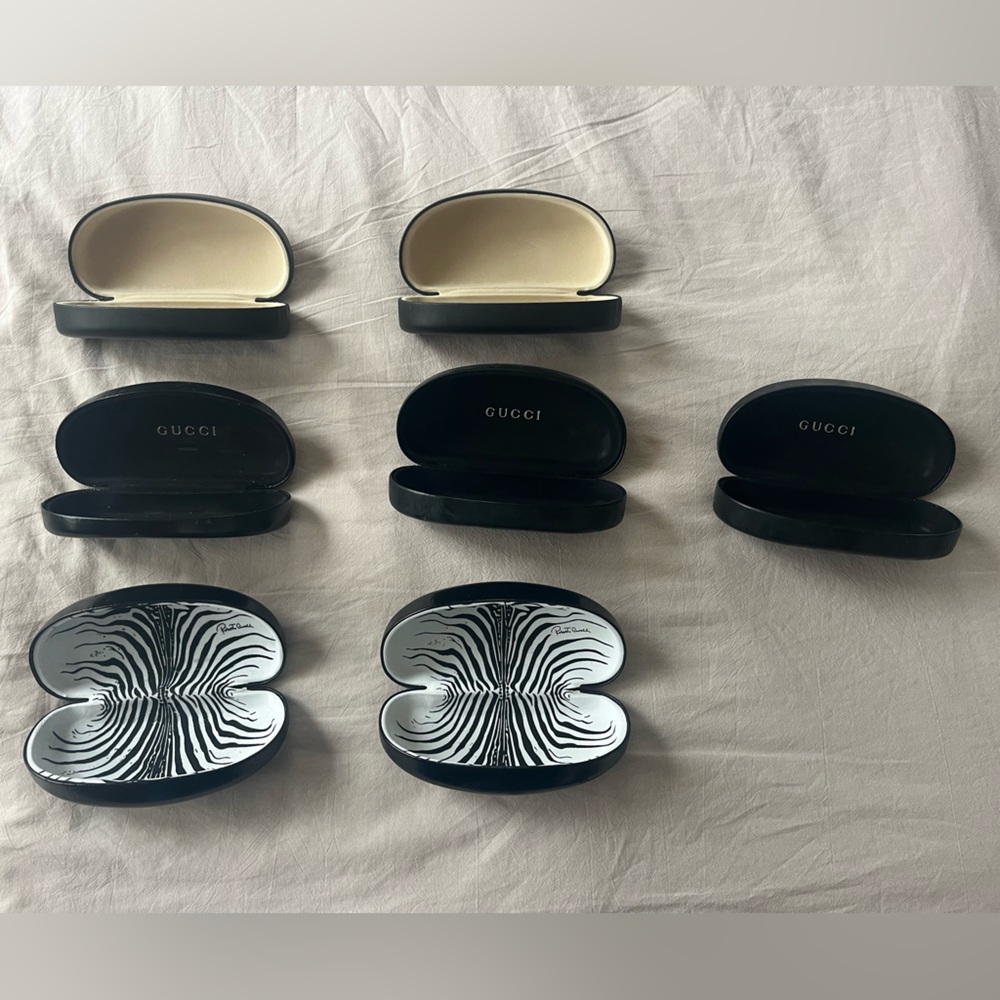 Authentic luxury designer brand sunglasses cases